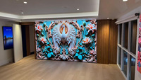 Paneles de Pantalla LED Micro de Alta Frecuencia de Actualización P0.6 P0.9 P1.25 para Video Wall, Producción Virtual de Películas en 3D, Fondo de Estudio de Televisión Digital