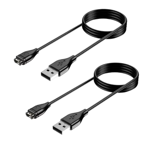Chargeur USB pour montres Garmin Instinct/Venu 2/Vivoactive 3/Fenix 7/Fenix <span class=keywords><strong>5</strong></span>/Forerunner 55/<span class=keywords><strong>Quatix</strong></span> 6/D2 Air/Vivomove 3 1m de charge - Product Image 5