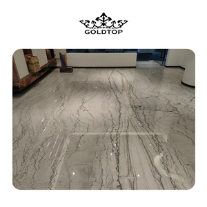 Losa grande de cuarcita Premium Mont Lucia con vetas suaves para revestimiento de paredes de lujo y diseño interior moderno - Product Image 5