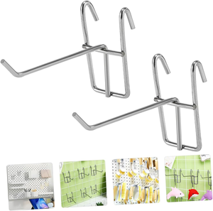 Supermarket Cardboard <b>Display</b> Rack with Metal <b>Hooks</b> for Shop - Product Image 5