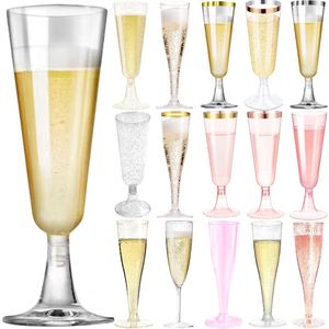 Copa de cóctel desechable de plástico PS para vino tinto, bodas, fiestas, bebidas frías, China - Product Image 4