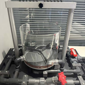 Kit de démonstration Vortex pour l'enseignement de la mécanique des fluides Système d'injection de colorant cylindrique transparent pour équipement éducatif - Product Image 4