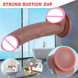 Juguete Sexual Realista de Silicona Ecológica, Resistente al Agua, con Fuerte Succión, Manos Libres, para Punto G y Anal, Seguro para el Cuerpo - Product Image 4