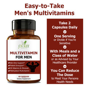 Meilleures ventes : Complément <span class=keywords><strong>multivitamin</strong></span>é tout-en-un pour hommes, favorisant l'énergie, la vitalité, la concentration et l'humeur - Produits de santé - Product Image 5