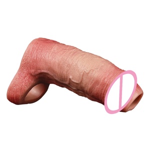 ORALSX Funda para Pene de Extremo Abierto, Potenciador Sexual para Parejas, Funda Hueca para Pene, Dildo, Juguetes Sexuales para Parejas - Product Image 4