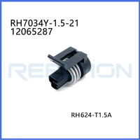 Connecteur automobile étanche femelle 3 broches RH7034Y-1.5-21 12065287 pour faisceau de capteur de température d'eau GM TPS MAP