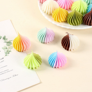 DIY mini butter <b>ice</b> cream head toy, handmade food toy, <b>cake</b> accessory, mini butter <b>flower</b> <b>ice</b> cream - Product Image 3
