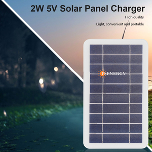 5V 400mA MPPT zonnepaneel 2W uitgangsvermogen USB draagbaar buitensysteem zonder batterij voor mobiele telefoonladers - Product Image 4