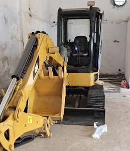 Mini-excavatrice CAT 303.5E de 3,5 tonnes avec godet de terrassement, machine de terrassement hydraulique sur chenilles - Product Image 2