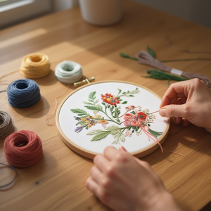 Filo da ricamo Iln 30s/2*6 multicolore per ricamo a mano - Product Image 2