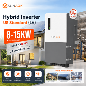 ระบบจัดเก็บพลังงานแสงอาทิตย์แบบออลอินวัน ความปลอดภัยสูง 8kW 12kW 15kW ไฮบริด แยกเฟส 120V 240V มาตรฐาน IP66 กันน้ำ สำหรับบ้านในสหรัฐอเมริกา - Product Image 2