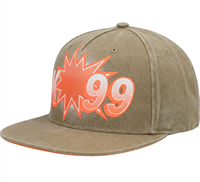 Casquette de baseball sportive respirante et imperméable à 5 panneaux avec impression numérique personnalisée sur toile, dernier design