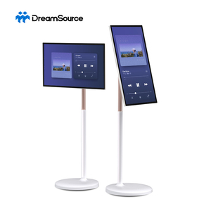 Moving Speaker Follow Stand-By <b>Tv</b> Lcd Monitors Stand by Me With <b>Remote</b> for Advertising - Product Image 1