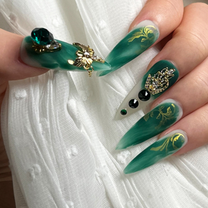Accessoires d'art des <span class=keywords><strong>ongles</strong></span> de haute qualité produits pour les <span class=keywords><strong>ongles</strong></span> acrylique fait à la main fausse presse sur les <span class=keywords><strong>ongles</strong></span> avec marque privée - Product Image 2