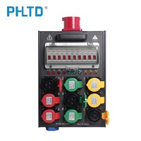 PHLTD Équipement multi-circuits Alimentation industrielle Boîte de distribution de prise extérieure Nouveau panneau de distribution étanche