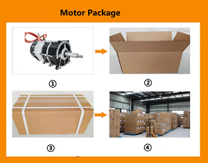 Moteur à couple élevé à double réducteur 48V 60V 350W 1200W 83 tr/min, entraînement central CC sans balais pour vélo à pneus larges - Product Image 3