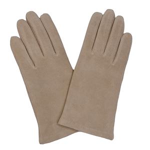 Temel stil yumuşak koyun süet bayan deri eldiven - Product Image 1