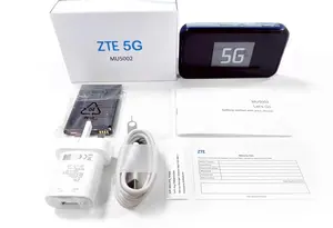 Mở khóa ZTE mu5002 5g CPE di động wifi Router di động CPE Wifi 6 ZTE 5g router với khe cắm thẻ Sim ngoài trời