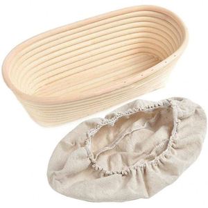 Tarte Pâte Mélange Bol Rotin <span class=keywords><strong>Banneton</strong></span> à <span class=keywords><strong>Pain</strong></span> 5 Paniers à <span class=keywords><strong>Pain</strong></span> Housse Lame avec Lames Grignage Pochoirs Magasins Au Levain Support - Product Image 4