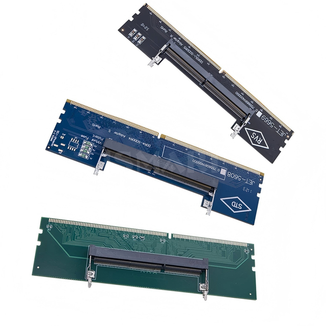 Laptop so DDR5 RAM to Desktop DDR5 U-DIMM Adapter DDR5 Memory Card Converter DDR3 DDR4 Laptop to Desktop SO-DIMM to PC DIMM Card
