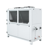 Refroidisseur d'eau industriel automatique à recirculation de 20 CV refroidi par air avec contrôle de haute précision et caractéristiques écologiques