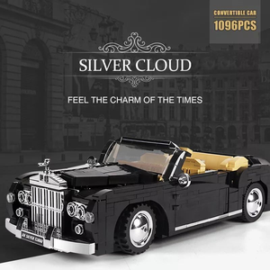 ตัวต่อ Mould King 10006 1096 ชิ้น ชุดรถยนต์ รุ่น 1964RR Silver <span class=keywords><strong>Cloud</strong></span> Sedan ของเล่นตัวต่อแบบเทคนิค ของเล่นเสริมพัฒนาการ ของขวัญเทศกาล - Product Image 3