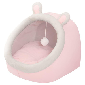 Manufacturer Wholesale Indoor Warm Short <b>Plush</b> <b>Cat</b> House - Product Image 1