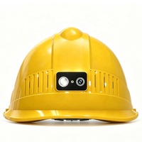 Casque de chantier intelligent avec balise lumineuse clignotante, protection anti-choc IP66, localisation GPS et connectivité IoT