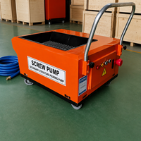 Pompe à coulis pour colonnes en ciment 220V, petit micro-convoyeur à vis électrique pour le renforcement structurel