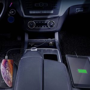 Dual Charging Ports Car Charger QC3.0 <b>USB</b> Car Charger Fast Charging PD Car Charger for Mobile Phones - Product Image 5