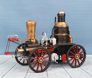 Locomotoras de vapor de juguete para niños, <span class=keywords><strong>tren</strong></span> ferroviario para fumar, modelo a escala - Product Image 2