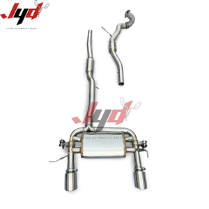 Tuyau d'échappement pour <span class=keywords><strong>Audi</strong></span> <span class=keywords><strong>TT</strong></span> <span class=keywords><strong>MK1</strong></span> 1.8T 1998-2006, conversion d'échappement Catback, conversion d'échappement haute performance, performance de course - Product Image 3
