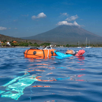 Bouée de Plongée Haute Visibilité Durable pour Apnée, Pêche Sous-Marine, Plongée Sous-Marine, Navigation, Kayak