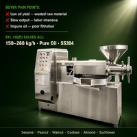Presse à huile à vis Xuanhua 6YL-100ZD 150-260kg/h pour sésame, arachide, noix, noix de cajou, tournesol – Pressage à froid – Certifiée CE ISO BV – Usine OEM