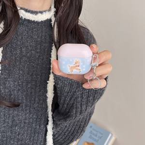 Pour airpods <span class=keywords><strong>Pro</strong></span> <span class=keywords><strong>ou</strong></span> Pro2 2 <span class=keywords><strong>3</strong></span> 1 4 sans fil bluetooth boîte de charge mignon cerf joyeux noël heureux étui pour écouteurs Imd casque couverture - Product Image 5