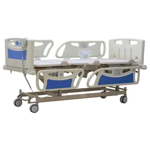ABS 침대 표면 전기 병원 ICU 침대 중앙 제어 캐스터 3 기능 전기 의료 기기