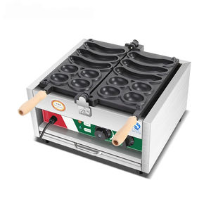 เครื่องทำวาฟเฟิลอเนกประสงค์ขายดี รูปทรง<span class=keywords><strong>กล้วย</strong></span>และไข่ยิ้ม พร้อมระบบควบคุมอุณหภูมิแม่นยำ - Product Image 2