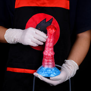 Fantasi ejakulasi <span class=keywords><strong>Penis</strong></span> untuk pemula dengan cangkir hisap kuat untuk pria seperti daging Dildos dengan pompa <span class=keywords><strong>g-spot</strong></span> dan steker Anal wanita - Product Image 1