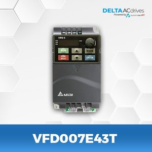 Inversor de Alto Rendimiento Serie VFD-E, Tipo de Terminal Trifásico 460V IP20, Control Vectorial CE, Regulador de Velocidad para Bomba de Suministro de Agua - Product Image 6