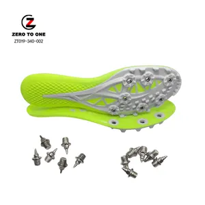 Voetbal Sneaker Suela Fabrikant Tpu Pvc Track Sprint Zolen Schoenen Sport Spike Zool Schoen Maken