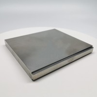 Disque carré en alliage de titane TC4 pour usage dentaire CAD/CAM, couronnes, bridges et implants – Disque de titane découpable pour usine de traitement de prothèses dentaires