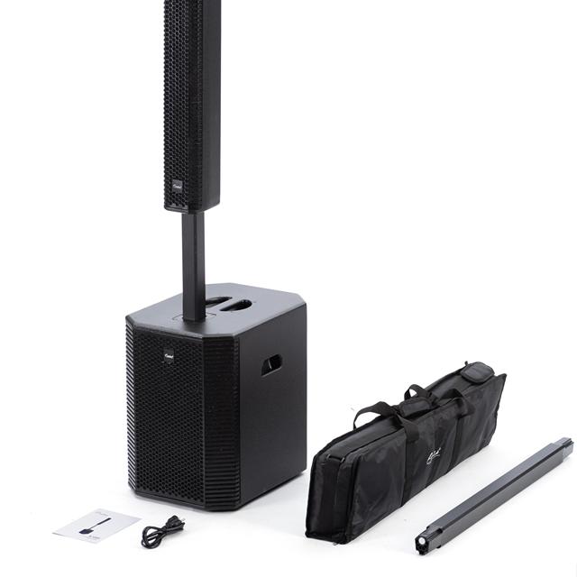 HYANKA S-1203 12" Professional Active Speaker Column DSP 5 Modes 12 Inch Column Speaker 350W + 150W RMS Column Speaker Portable