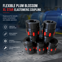 OEM Supports Steel Spider-star Rotex Type Jaw Coupling LX/XL Flexible Coupling with Rated Torque of 1000 Nm at 3000 RPM and Long