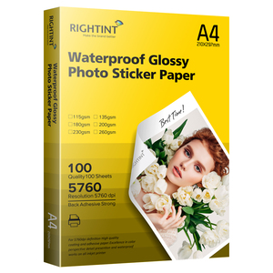 Papel Fotográfico Imprimible de 90 g/m², Brillante, para Impresión de Fotos por Inyección de Tinta en Hojas A4 o en Rollo - Product Image 2