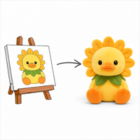 Peluche personnalisée mignonne : Créez vos propres jouets en peluche pour enfants, cadeaux d'entreprise, jouet en peluche sur mesure