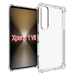 Đối với Sony Xperia 1 VII vi II chống sốc rõ ràng trong suốt TPU Silicone trở lại trường hợp - Product Image 3