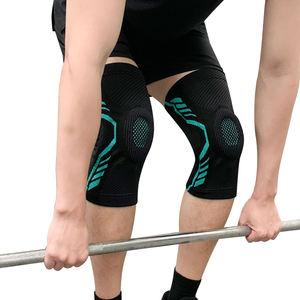 Fabricant OEM Genouillère de sport pour hommes et femmes <span class=keywords><strong>Mx</strong></span> Outil de soutien du genou Manchon de genou avec gel de silicone - Product Image 2