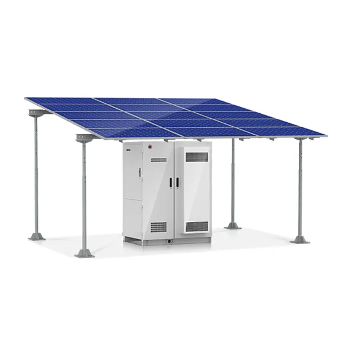 Sistem daya telekomunikasi di tempat sistem energi cerdas kota dengan panel surya