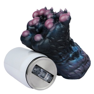 GEEBA Cute <strong>Animal</strong> Feet Shaped <strong>Male</strong> Masturbator Silicone Soft Pocket Vagina alien Vaginal Artificial Vagina for Men Sex Toys - Product Image 5