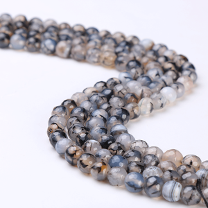 Piedras Preciosas Naturales de Corte Brillante y Cuentas para la Elaboración de Joyas, Incluyendo Ágata, Diamante y Cornalina, de 8 mm y 3 mm de Altura - Product Image 4